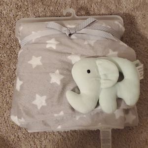 Elephant Rattle Blanket by Carters